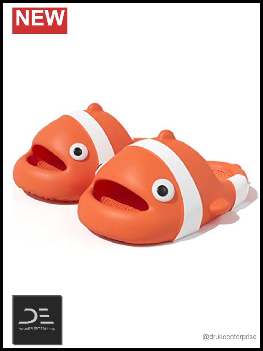 Cartoon Fish Slides Slippers Eva Non Slip Indoor Outdoor Spa Pool Gym